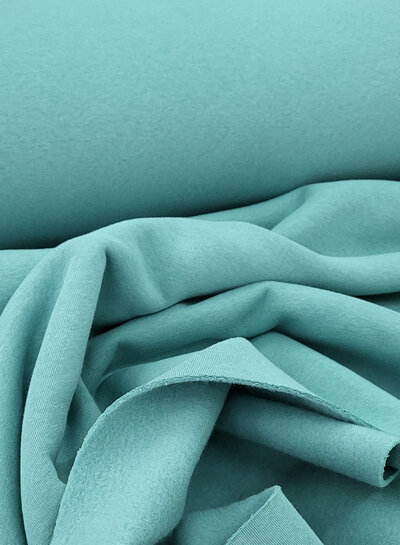 Madeline eucalyptus - thick jogging, softly roughened on the inside