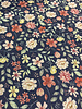 Madeline floral splendor - navy blue - softshell