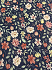 Madeline floral splendor - navy blue - softshell