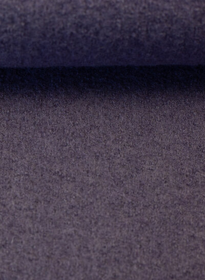 dark purple boiled wool