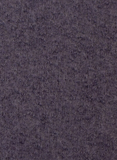 dark purple boiled wool