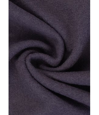 dark purple boiled wool