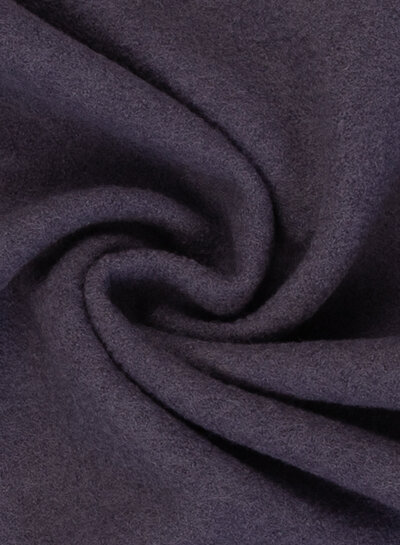 dark purple boiled wool