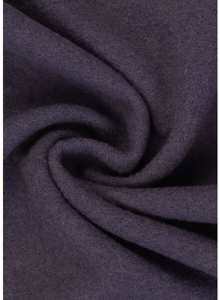 dark purple boiled wool