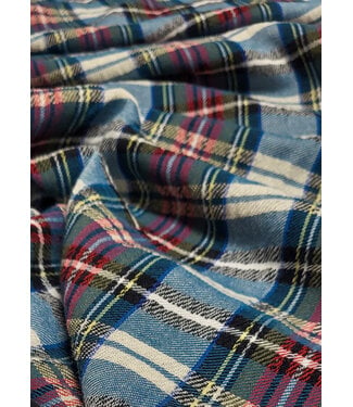 deadstock woven checks - very soft cotton