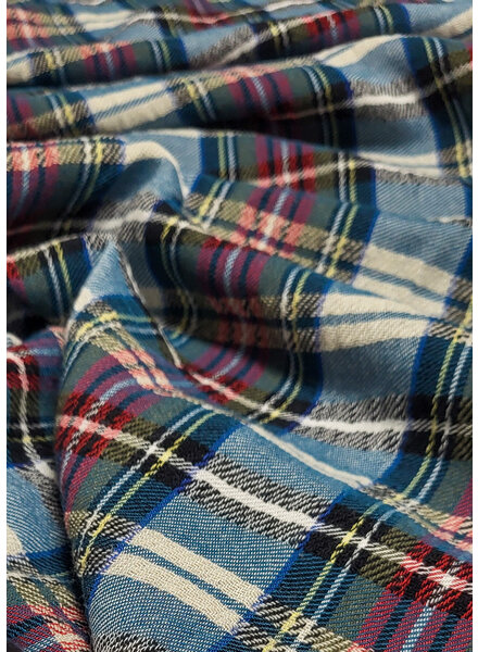 deadstock geweven checks - hele soepele katoen