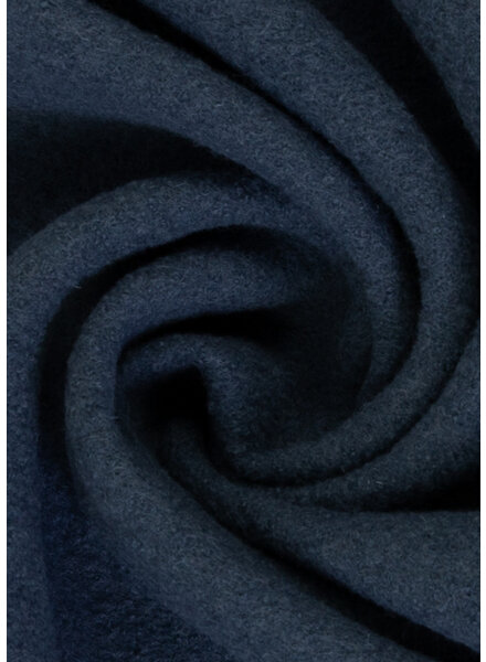 grijsblauw zachte gekookte wol