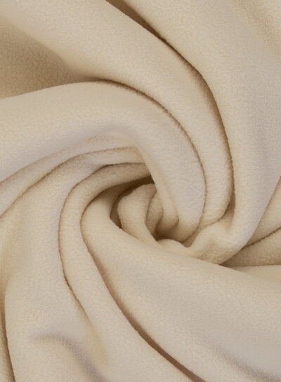 Swafing ecru - teddy fleece met microfleece binnenkant - heel zacht
