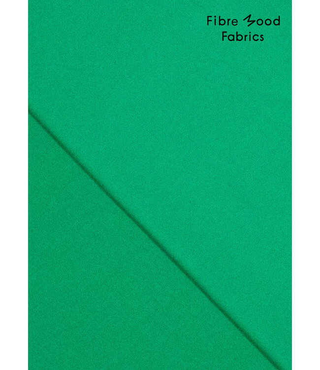 Fibremood groen - soft touch gabardine TIRZA, MARIBEL