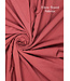 Fibremood warm rood - geweven viscose met tencel finish - URSULA, LILITH