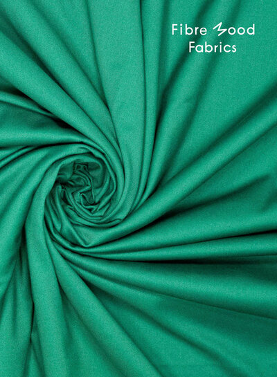 Fibremood bottle green - very soft, flowing gabardine - LUX, ONYX