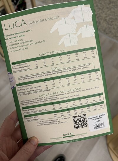 Wisj patterns Luca sweater & jacket ADULTS