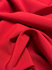 A la Ville red - stylish woven fabric - wrinkle-free - high quality (Italy)