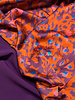 A la Ville cardinal purple - stylish woven fabric - wrinkle-free - high quality (Italy)