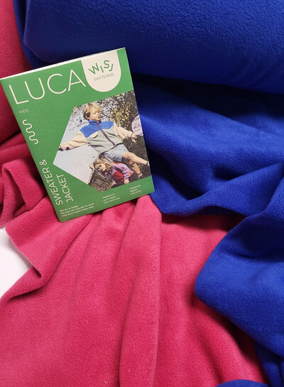 fuchsia polar fleece