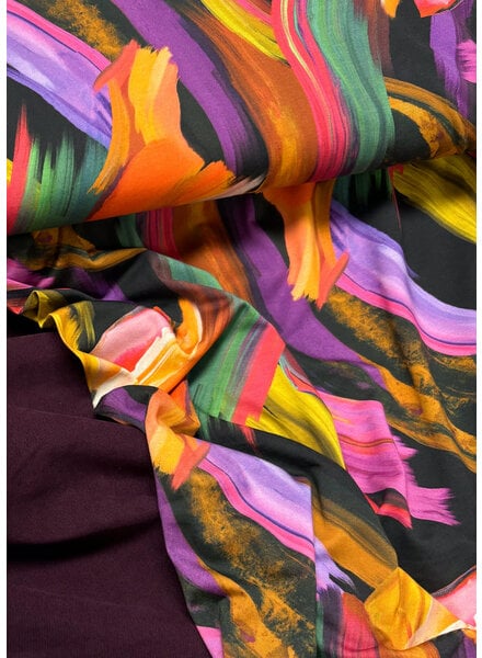 Madeline colorful print - lyocell cotton blend