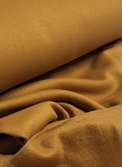 cognac - dikke jogging, zacht opgeruwd aan de binnenkant n