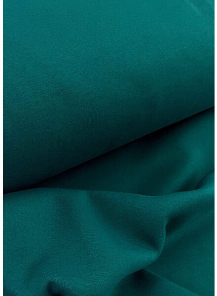 Madeline petrolgroen - dikke jogging, zacht opgeruwd aan de binnenkant