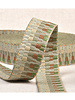Ethnic bag strap khaki green shades 38mm