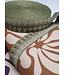 Etnic tassenband khaki groen tinten  38mm