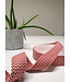 rood en wit - chevron - tassenband 38 mm