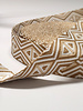sand and beige - tribal - bag strap 38 mm