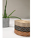 zand en beige - tribal - tassenband 38 mm