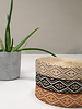 zand en beige - tribal - tassenband 38 mm