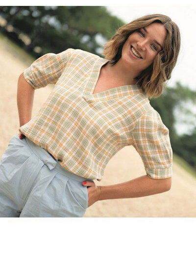 tartan soft - double gauze