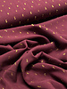 bordeaux touch of gold - geweven viscose