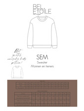 Bel'Etoile Sem sweater - basic sweater for men