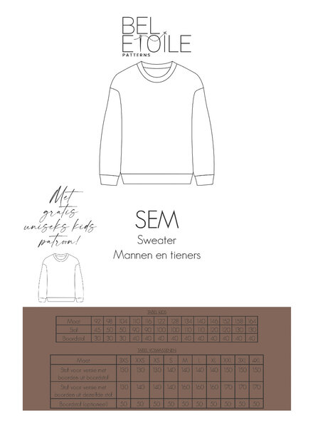 Bel'Etoile Sem sweater - basic sweater for men