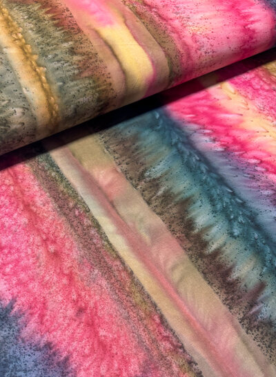 Shanti - multicolor - prachtige batik katoen