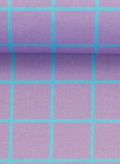 Madeline blue purple happy story - canvas