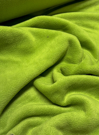 Madeline limoengroen  polar fleece
