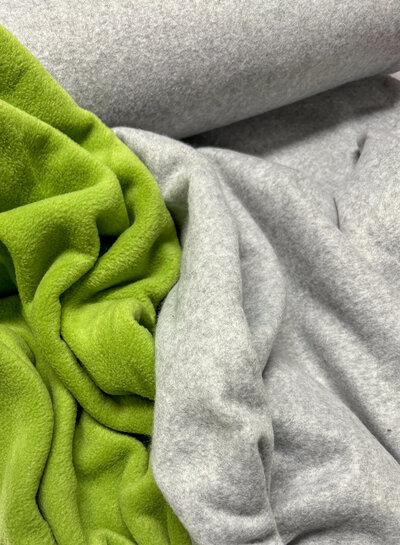 Madeline limoengroen  polar fleece