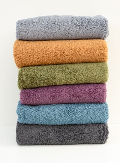 Swafing grey - teddy fleece with microfleece inside - very soft