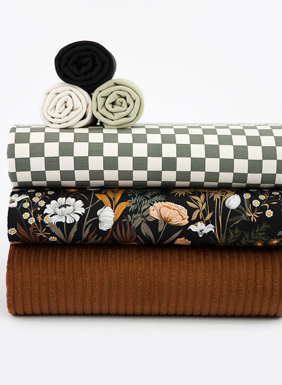 See You at Six Rustic Brown Wide Rib - corduroy