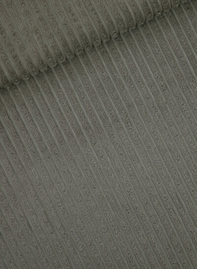 See You at Six Smoky Olive Green Wide Rib - Corduroy