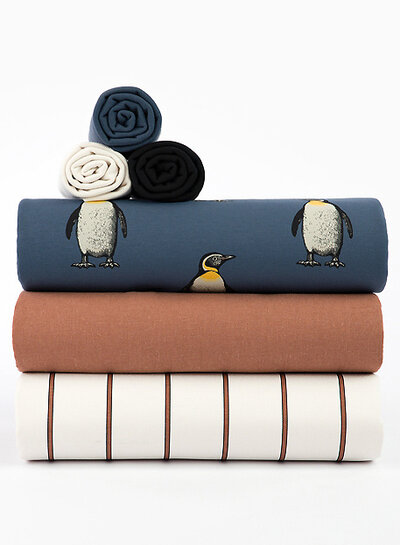 See You at Six Verticals NMLN - canvas gabardine