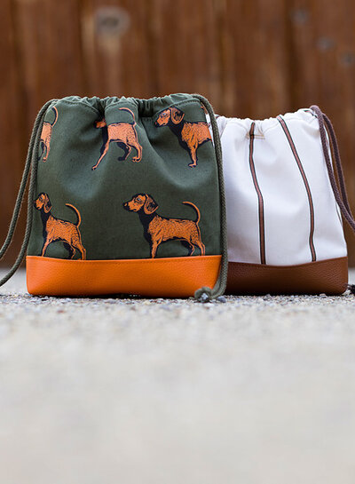 See You at Six Verticals NMLN - canvas gabardine