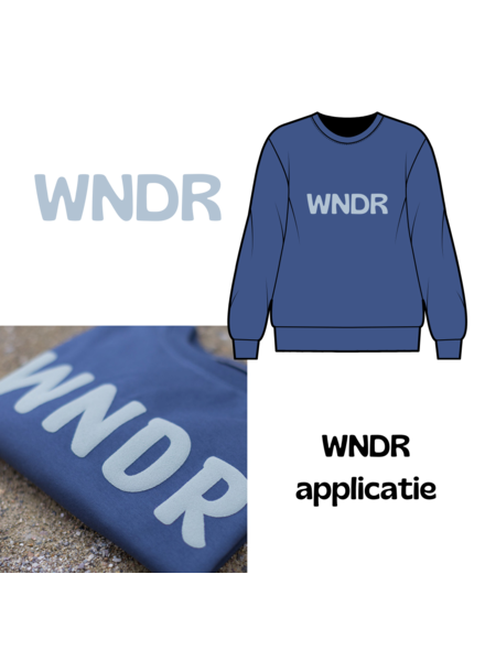 Custom Made WNDR - strijkapplicatie SYAS