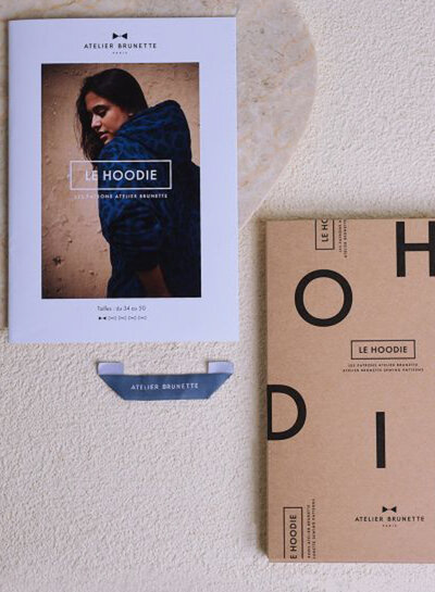 Atelier Brunette LE HOODIE  naaipatroon - Atelier Brunette
