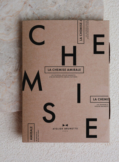 Atelier Brunette LA CHEMISE AMIRALE sewing pattern - Atelier Brunette