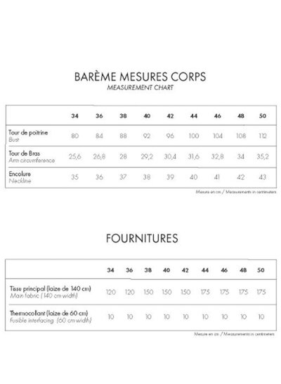 Atelier Brunette LA CHEMISE AMIRALE  naaipatroon - Atelier Brunette