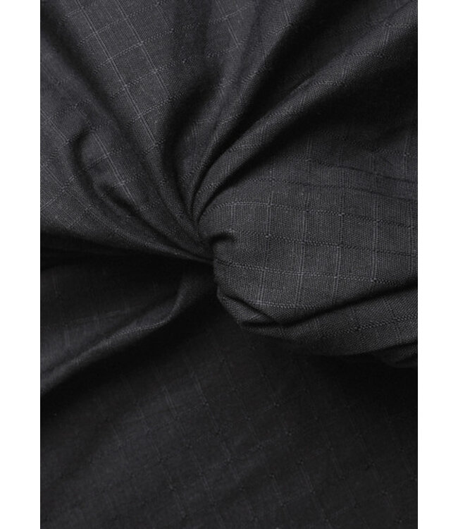 Atelier Brunette Little Tile Deep Charcoal - viscose linnen blend