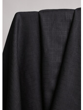 Atelier Brunette Little Tile Deep Charcoal - viscose linen blend