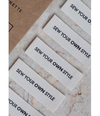 Atelier Brunette SEW YOUR OWN STYLE - clothing label 5 pieces