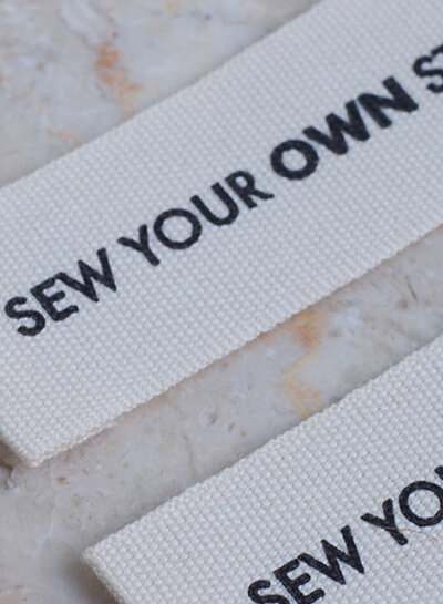 Atelier Brunette SEW YOUR OWN STYLE - kledinglabel 5 stuks