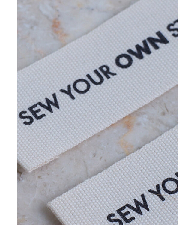 Atelier Brunette SEW YOUR OWN STYLE - kledinglabel 5 stuks